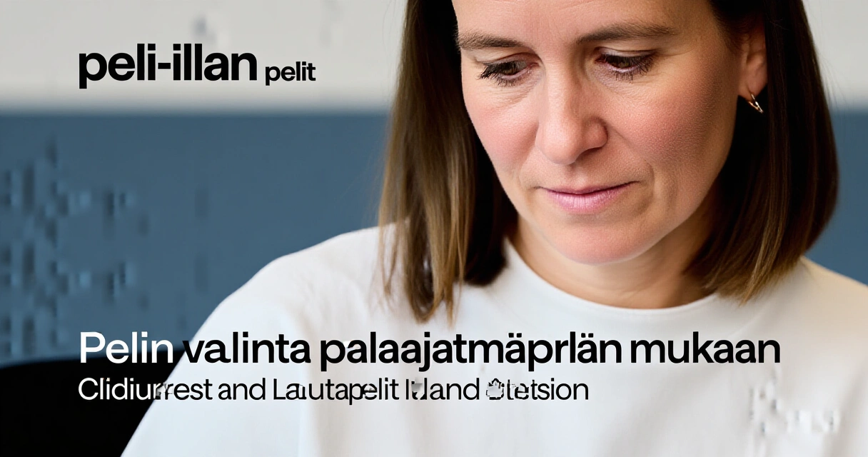 Pelin valinta pelaajamäärän mukaan
