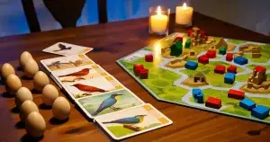 Wingspan vs Terra Mystica: kumpi syväeurogame sopii paremmin aikuisen peli-iltaan?