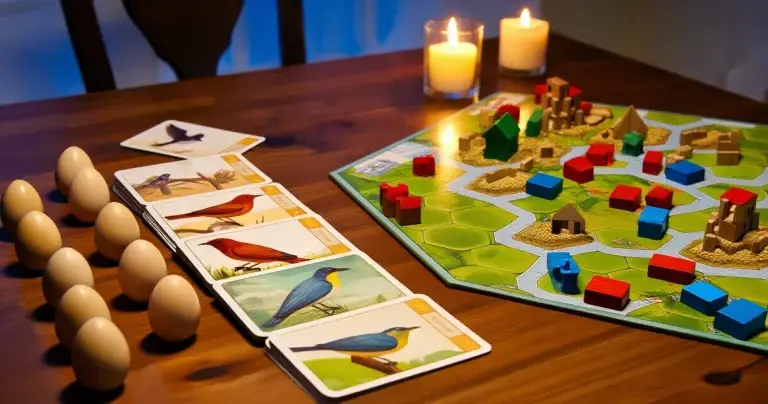 Wingspan vs Terra Mystica: kumpi syväeurogame sopii paremmin aikuisen peli-iltaan?